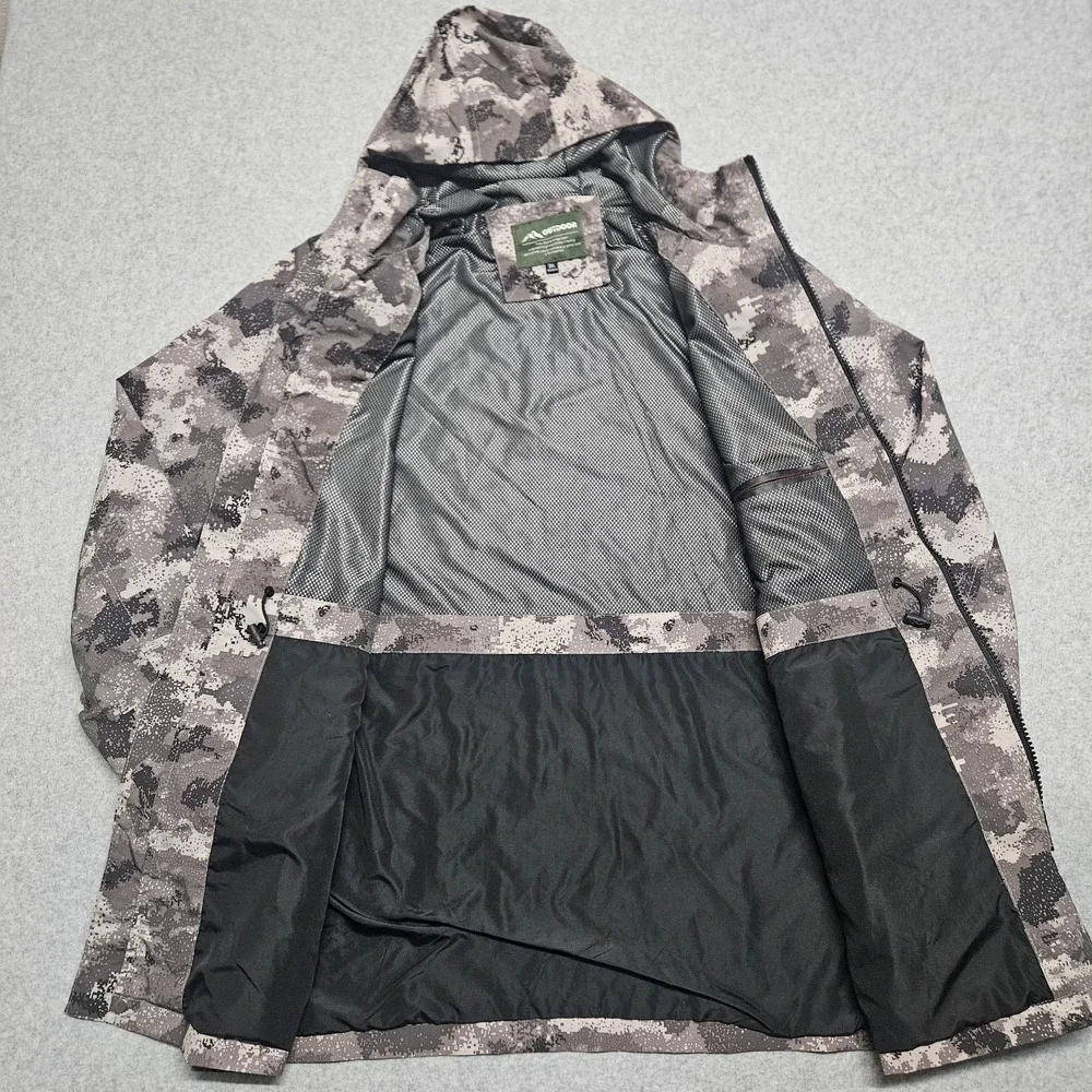 OUTDOOR‎  Hooded Jacket Mens 3XL Hunting Digital Camouflage